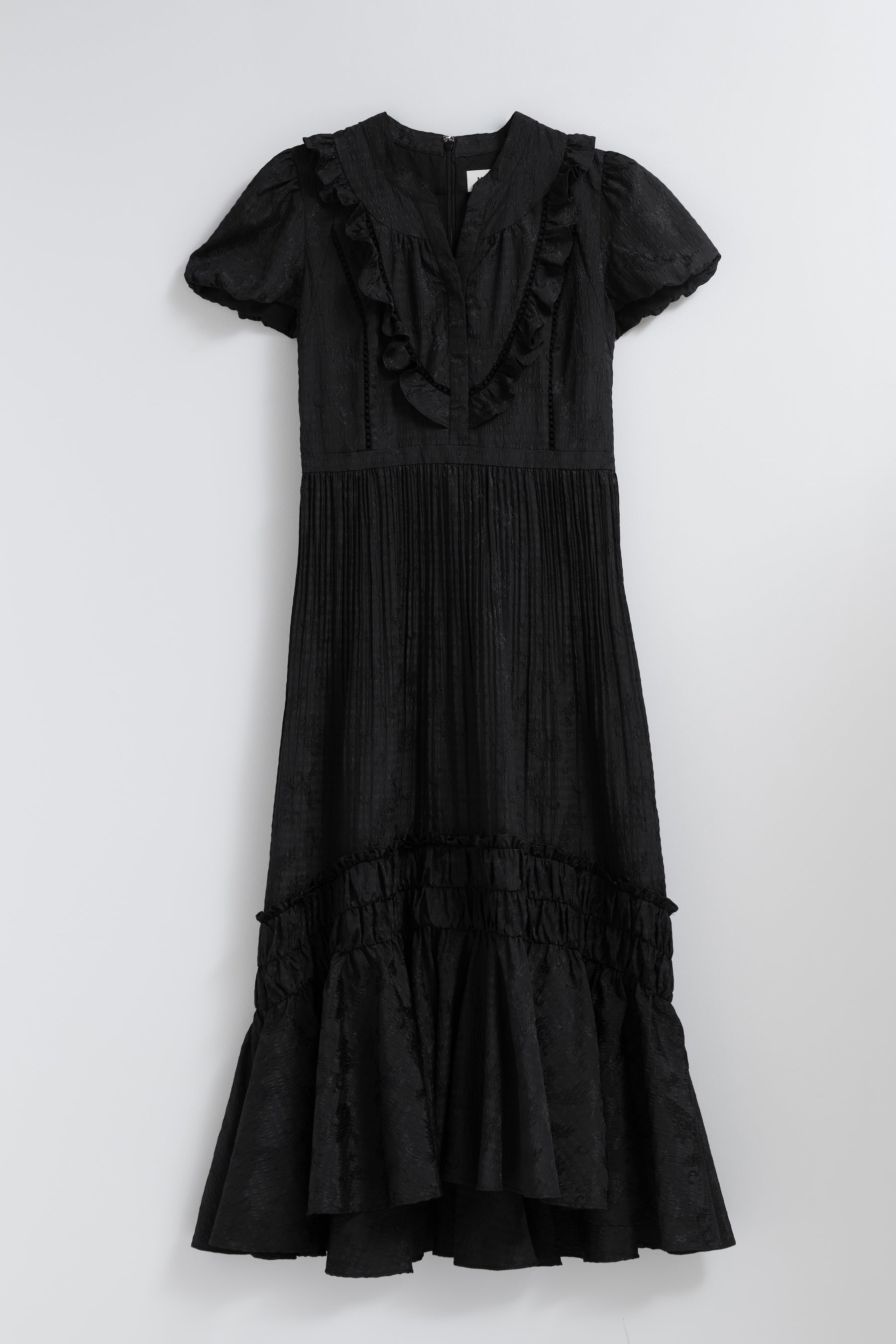 Vol.3 Paisley Satin-Jacquard Dress
