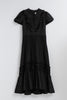 Vol.3 Paisley Satin-Jacquard Dress
