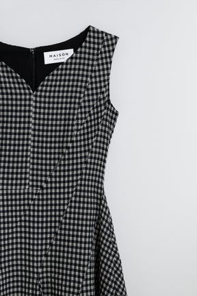 Vol.3 Heart-Neck Check Dress