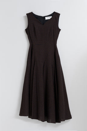 Vol.3 Heart-Neck Check Dress