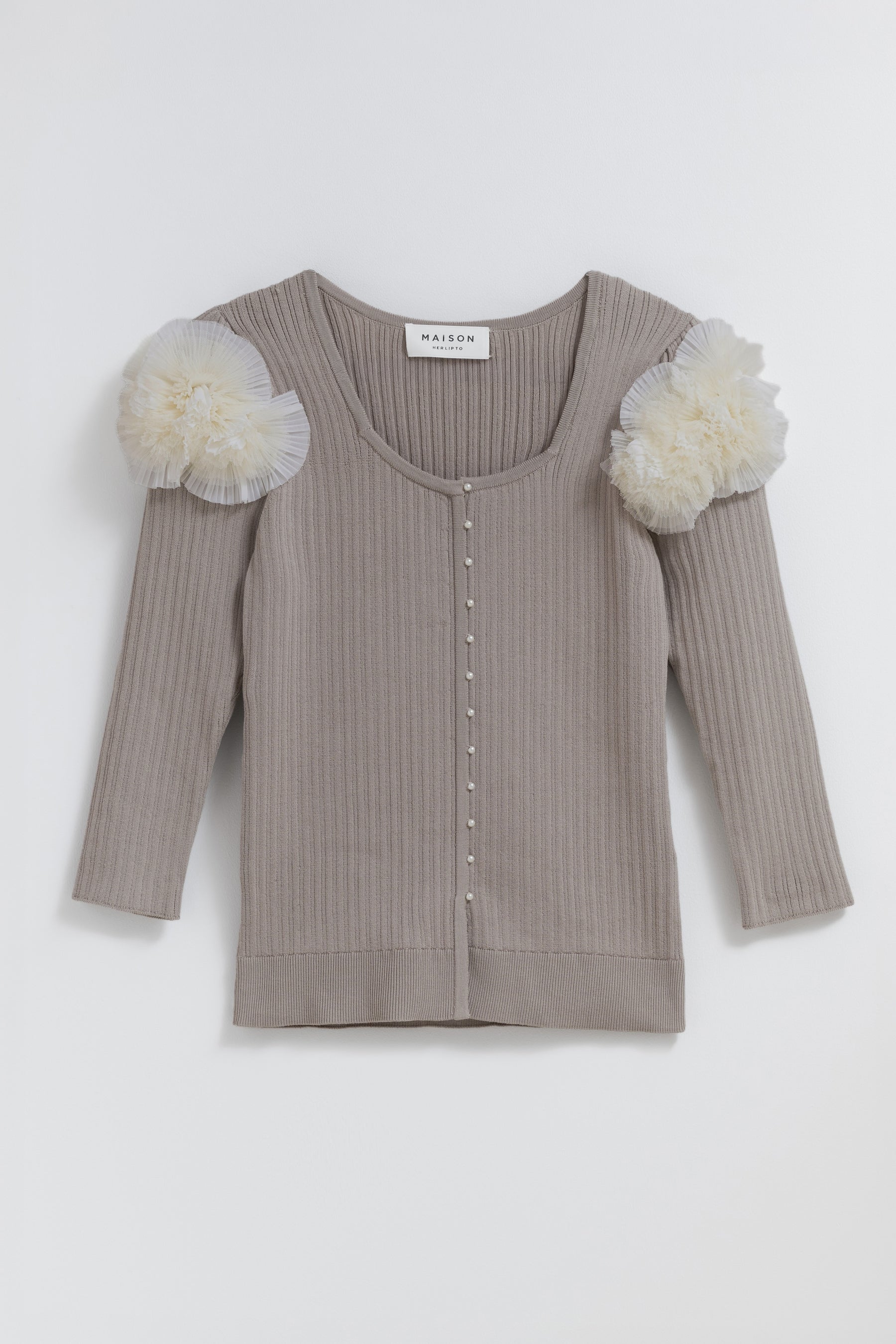 Vol.3 Petal -Cascade Pearl Button Top