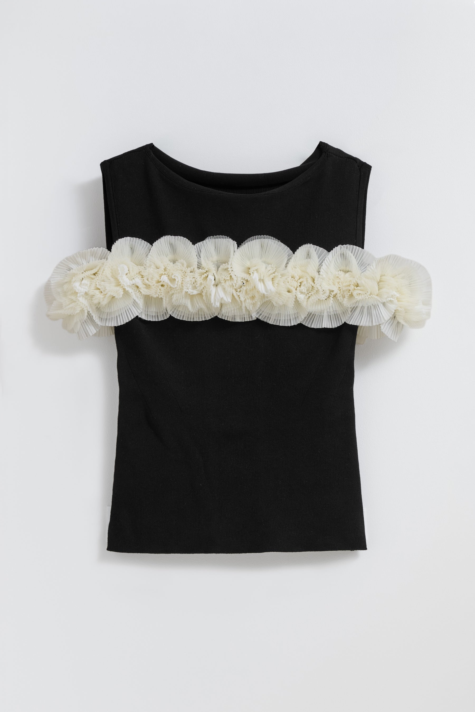 Vol.3 Petal-Cascade Knit Top