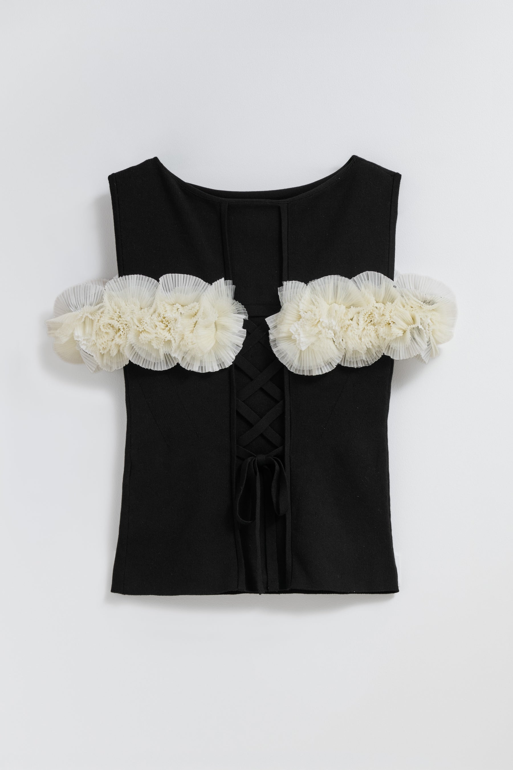 Vol.3 Petal-Cascade Knit Top