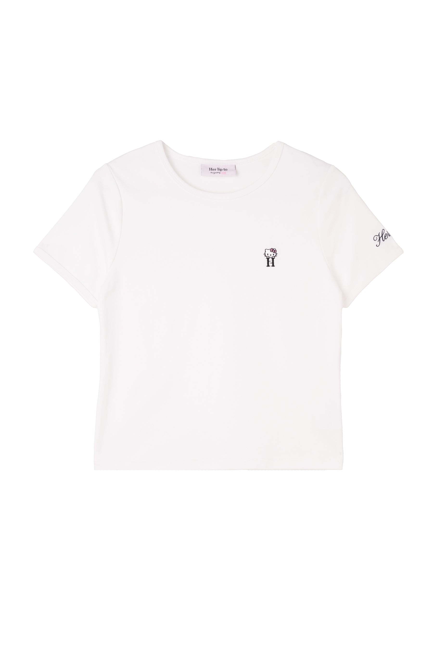 HLT x Hello Kitty Embroidered Tee