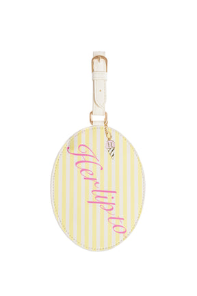 【Oval】Luggage Tag