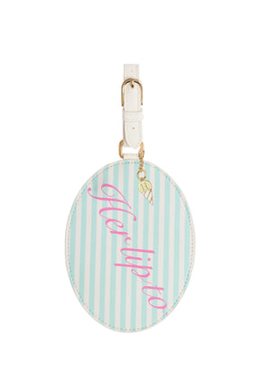 【Oval】Luggage Tag