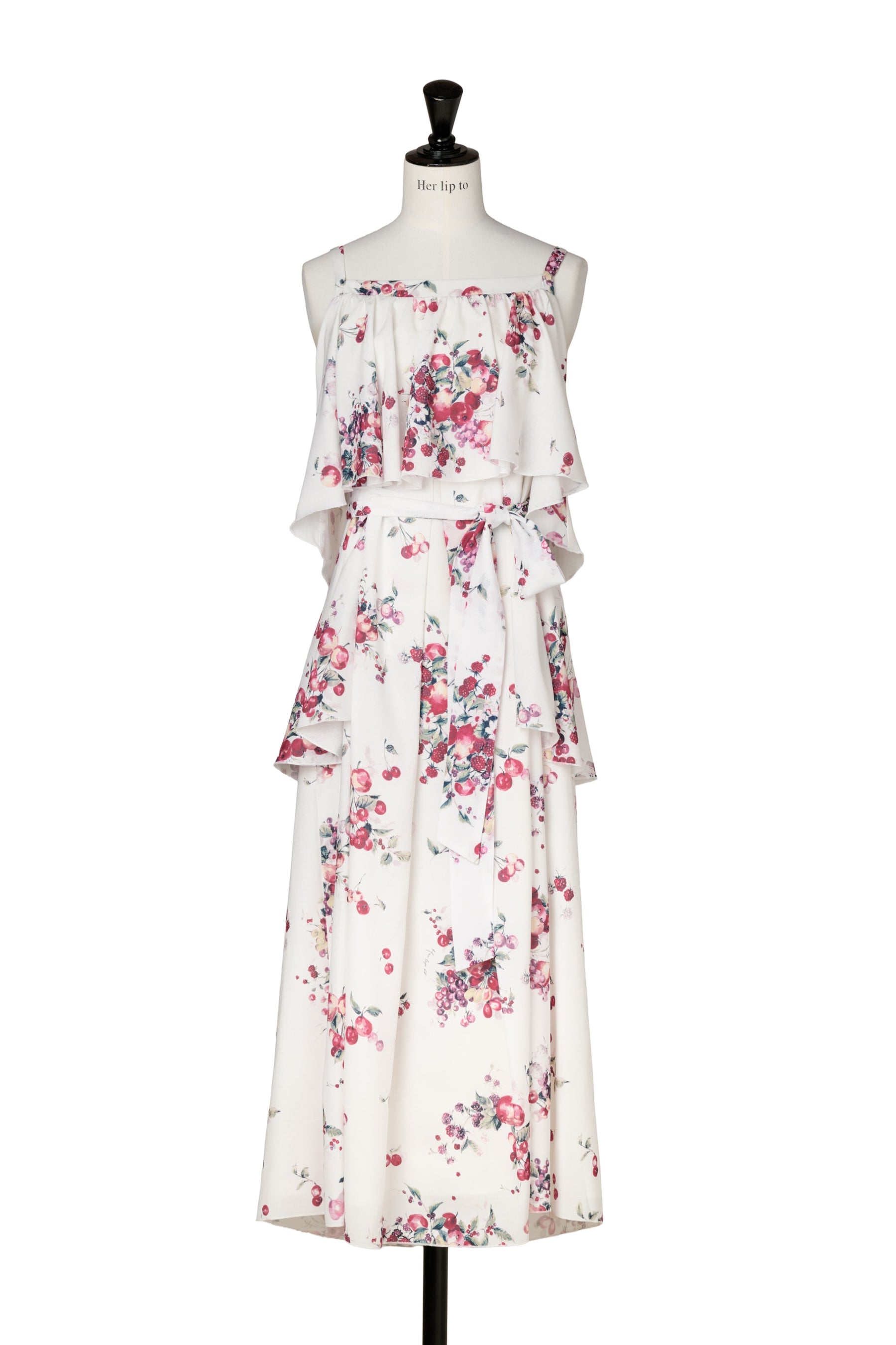 Berry Garden Tiered Dress