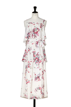 Berry Garden Tiered Dress
