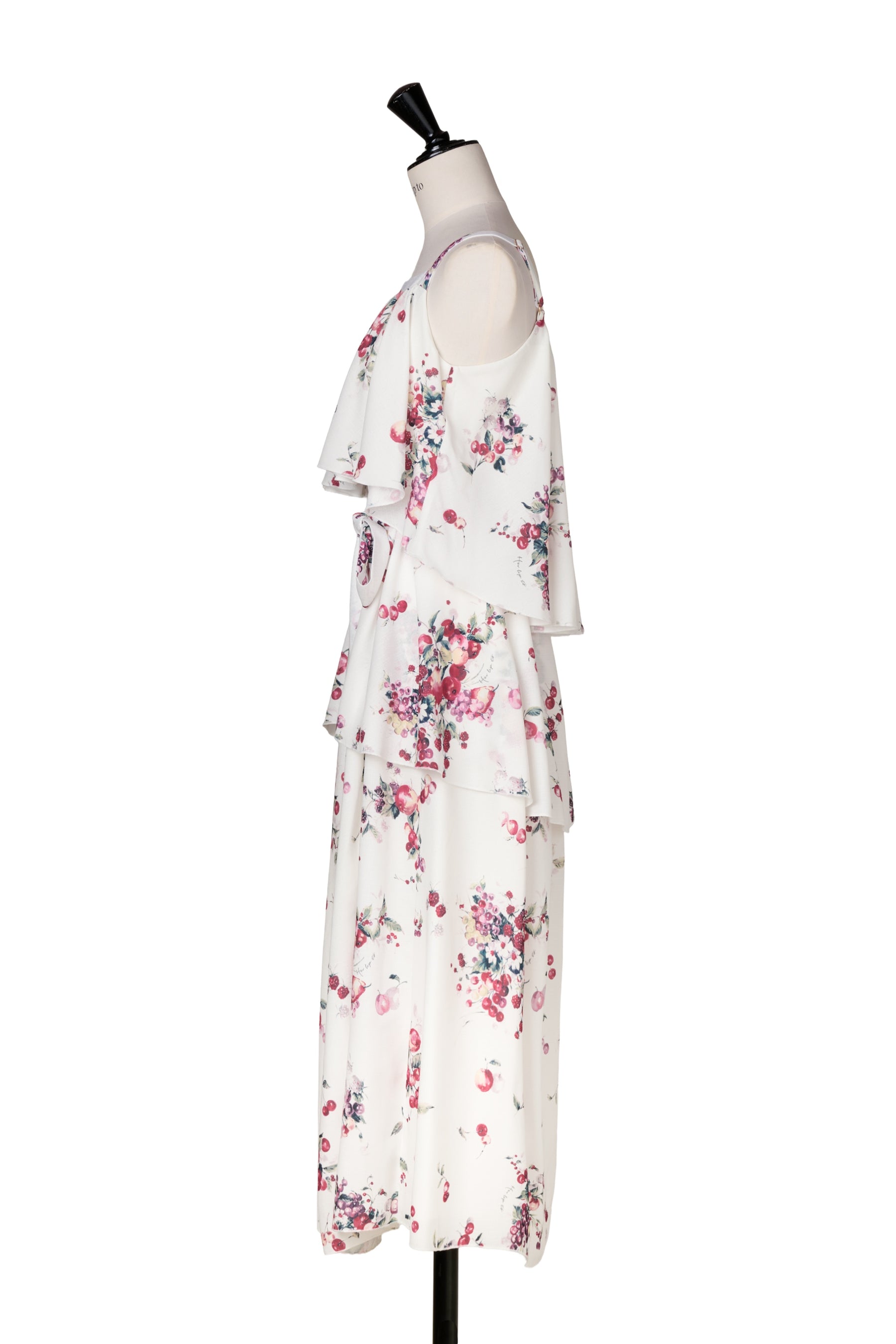 Berry Garden Tiered Dress