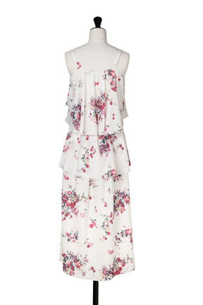 Berry Garden Tiered Dress