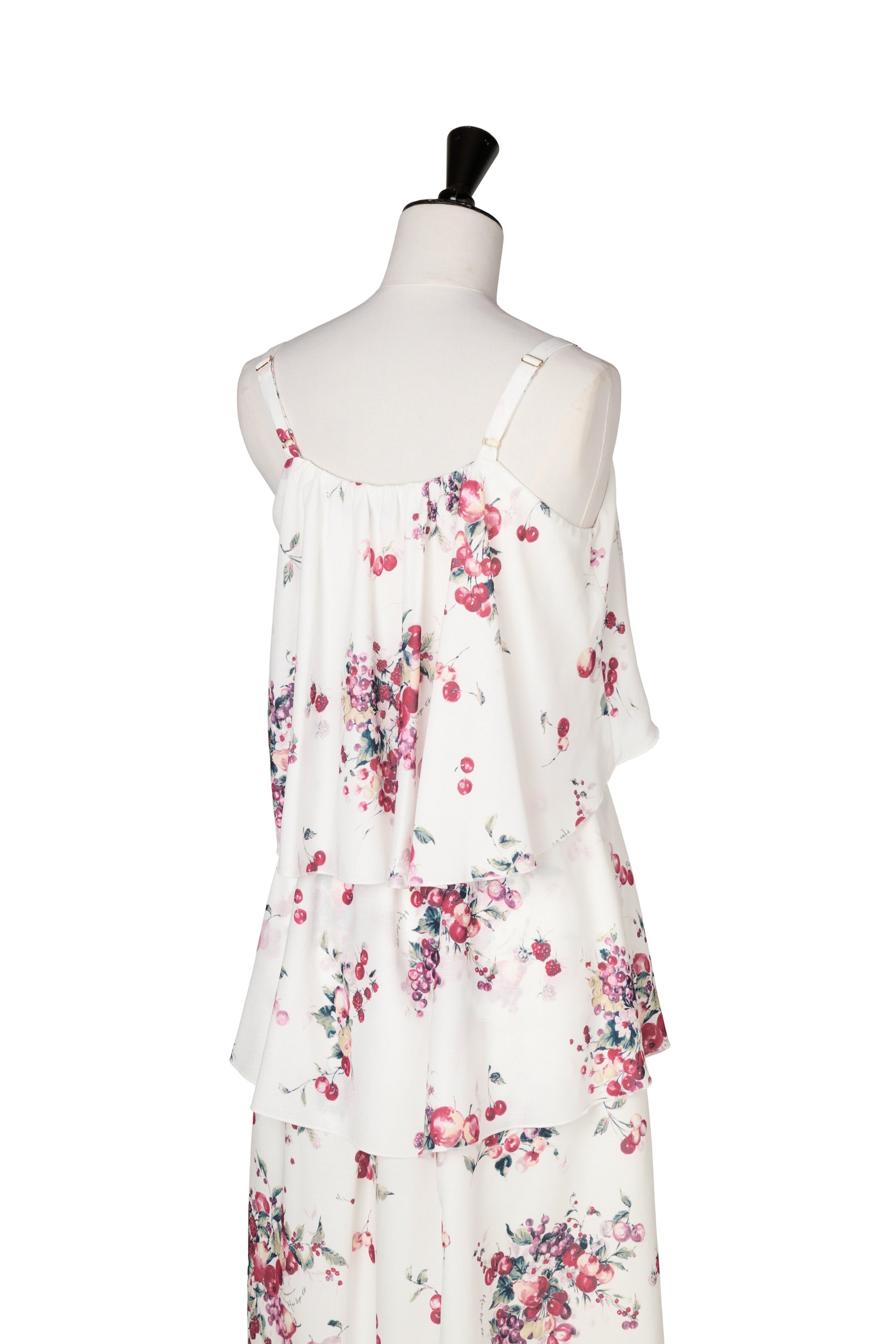 Berry Garden Tiered Dress