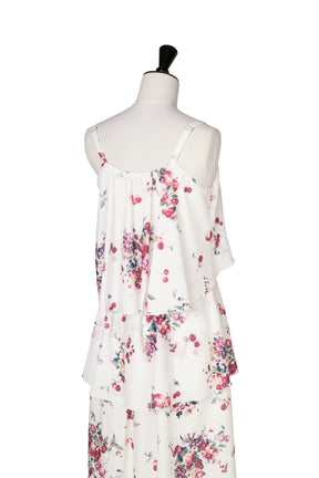 Berry Garden Tiered Dress