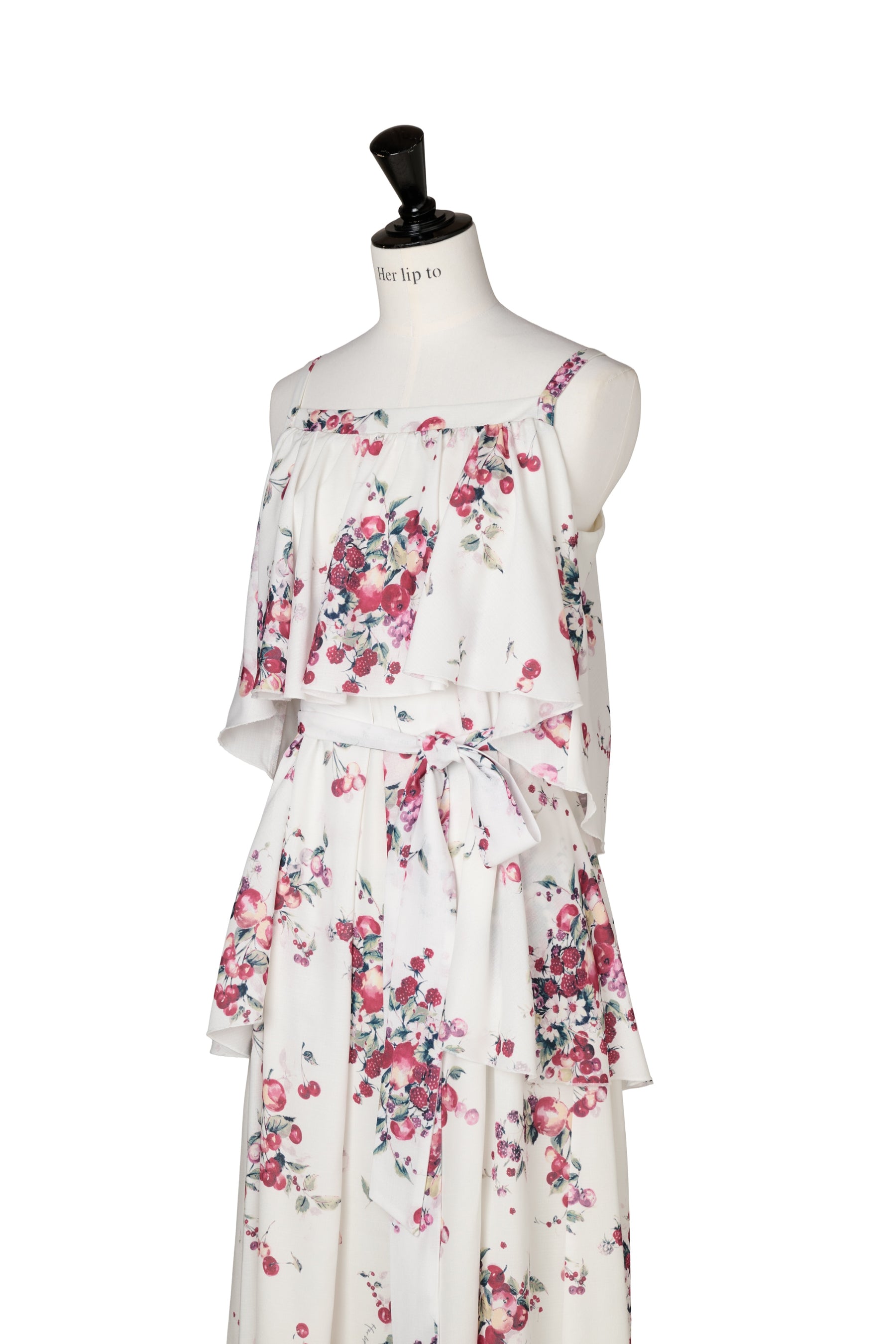 Berry Garden Tiered Dress
