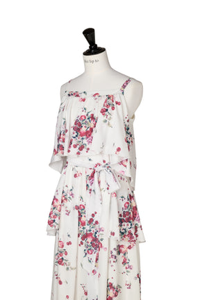 Berry Garden Tiered Dress