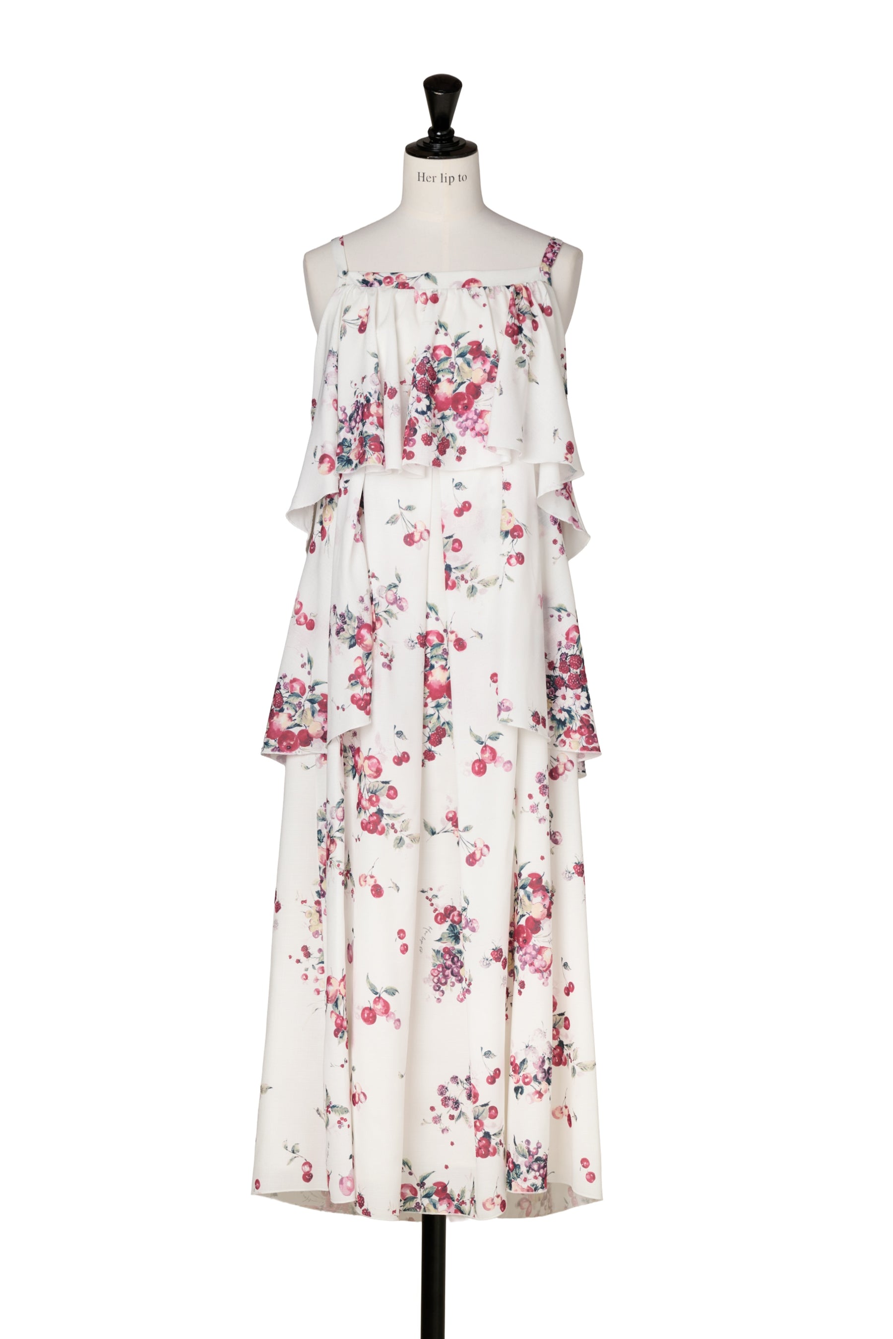 Berry Garden Tiered Dress
