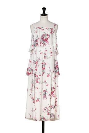 Berry Garden Tiered Dress