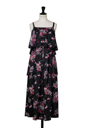 Berry Garden Tiered Dress