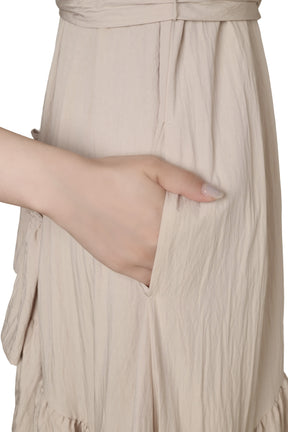 Bellina Ruffled Long Dress