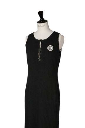 H Emblem Knit Dress