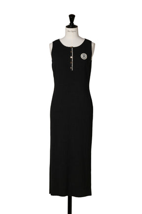 H Emblem Knit Dress