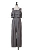 Double-Tiered Back-Ribbon Jumpsuit