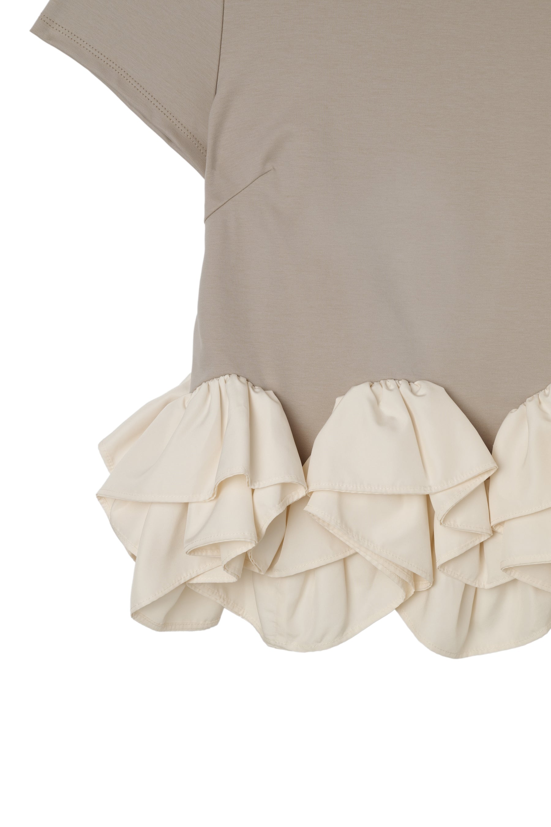 Petal-Hem Frill Top