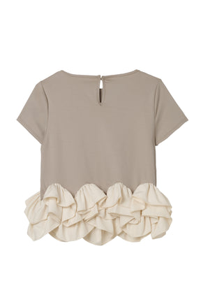 Petal-Hem Frill Top