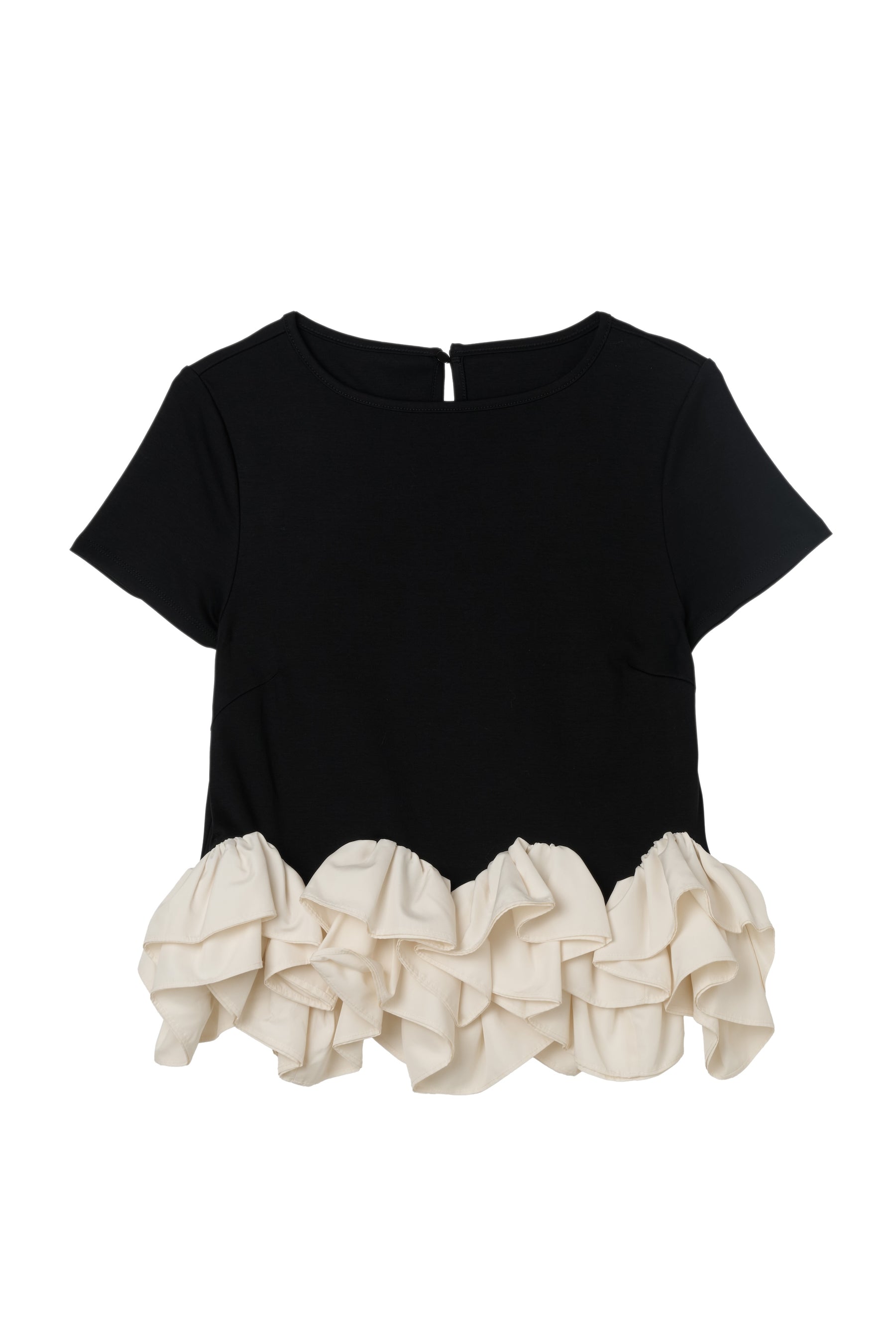 Petal-Hem Frill Top