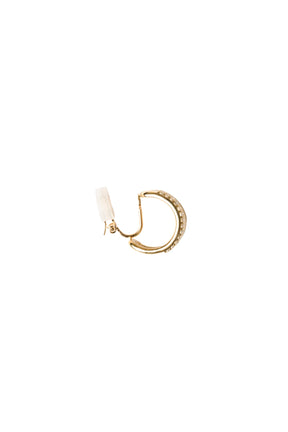 Crystal Double Hoop Pierces/Earrings