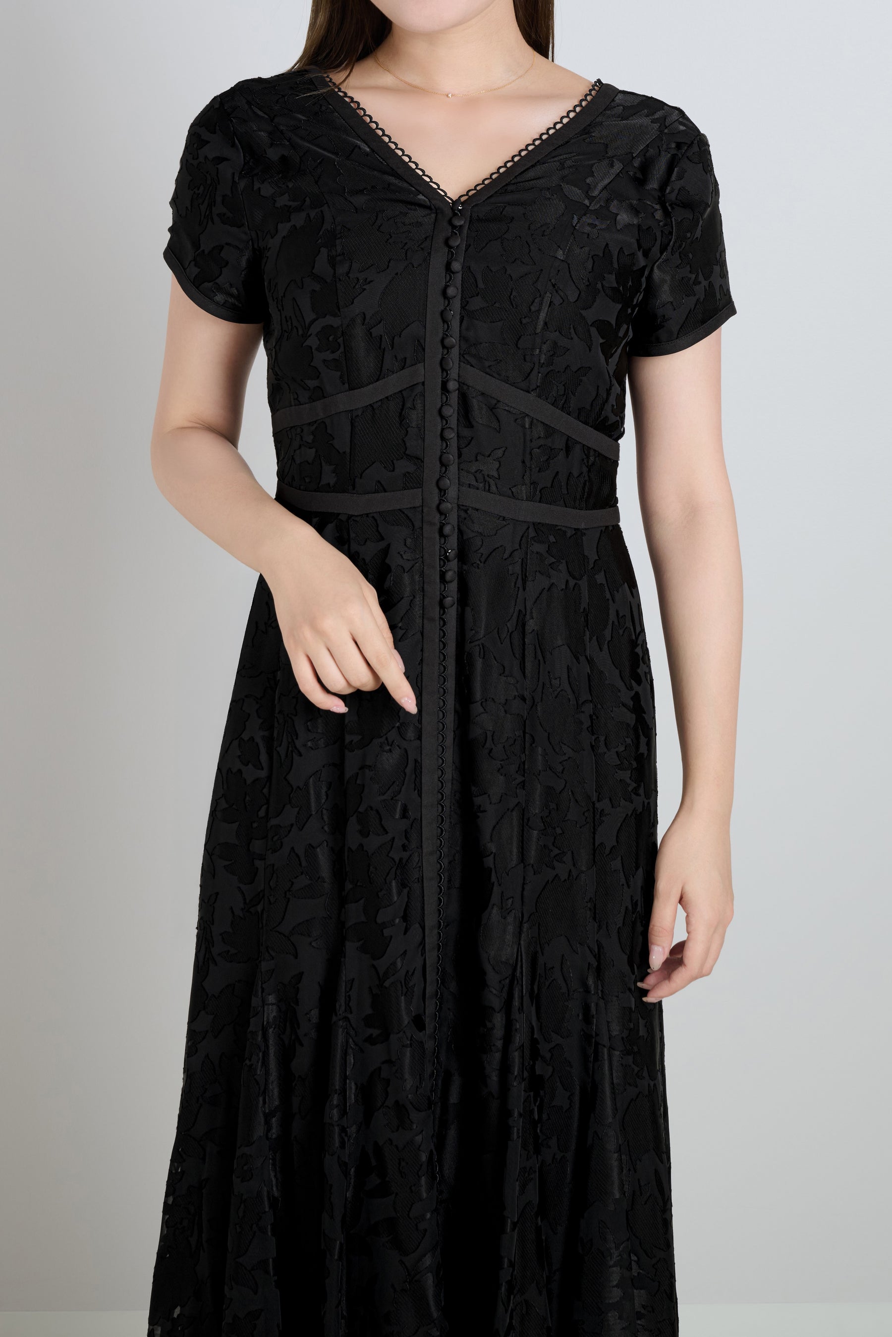 Vol.3 Floral Sheer Dress