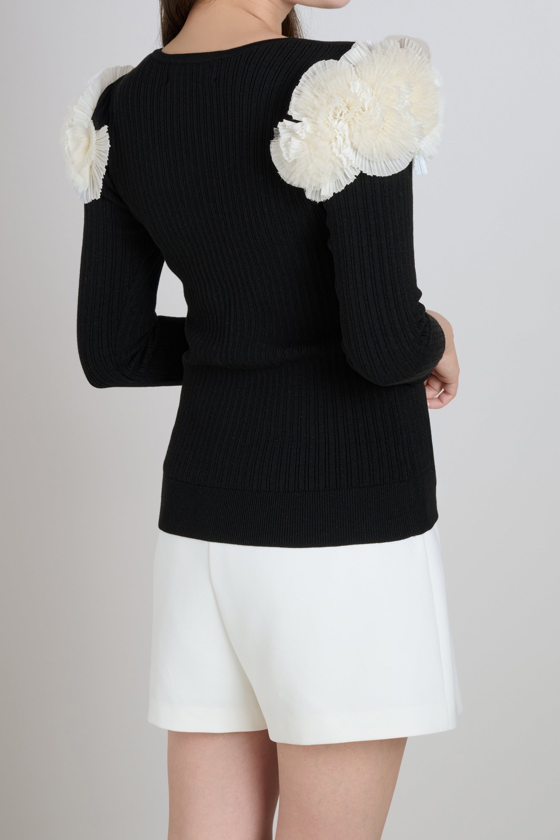Vol.3 Petal -Cascade Pearl Button Top