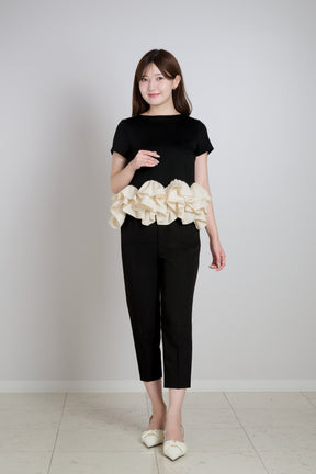 Petal-Hem Frill Top