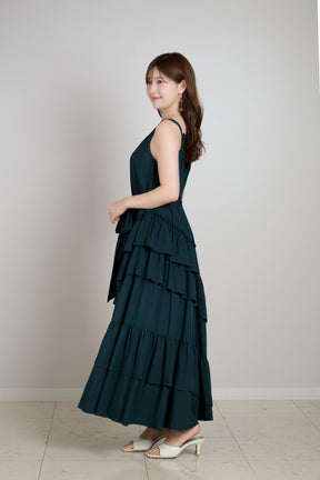 Bellina Ruffled Long Dress