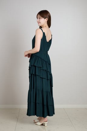 Bellina Ruffled Long Dress