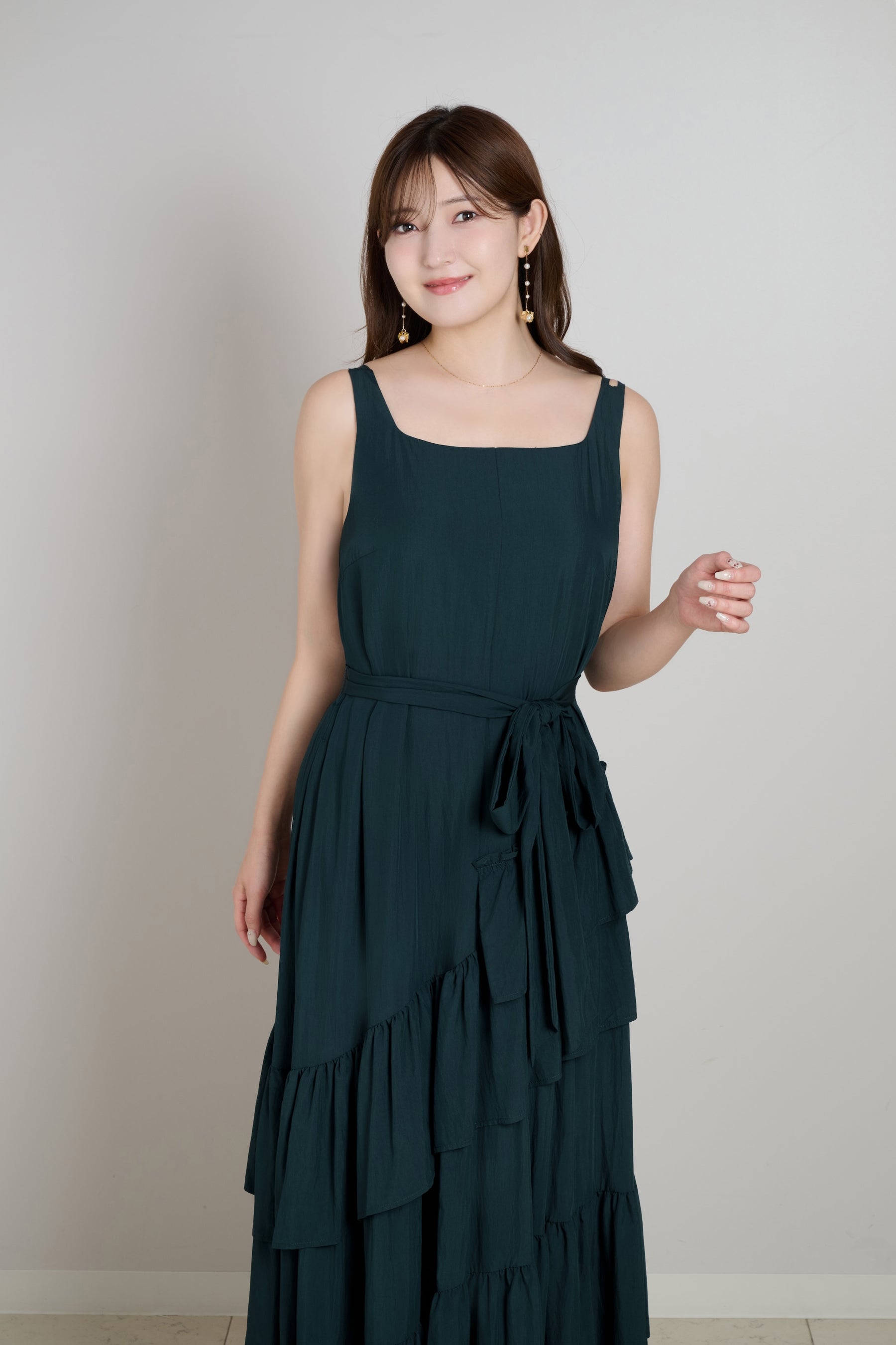 Bellina Ruffled Long Dress