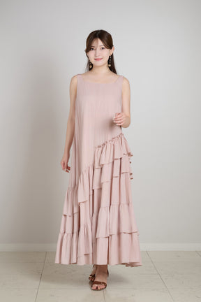 Bellina Ruffled Long Dress