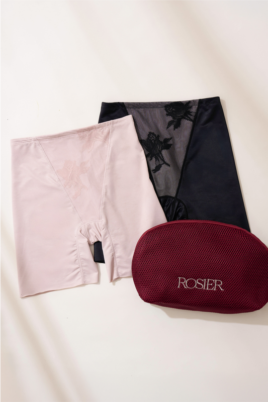 Perfect Hip Girdle & ROSIER Mesh Laundry Pouch
