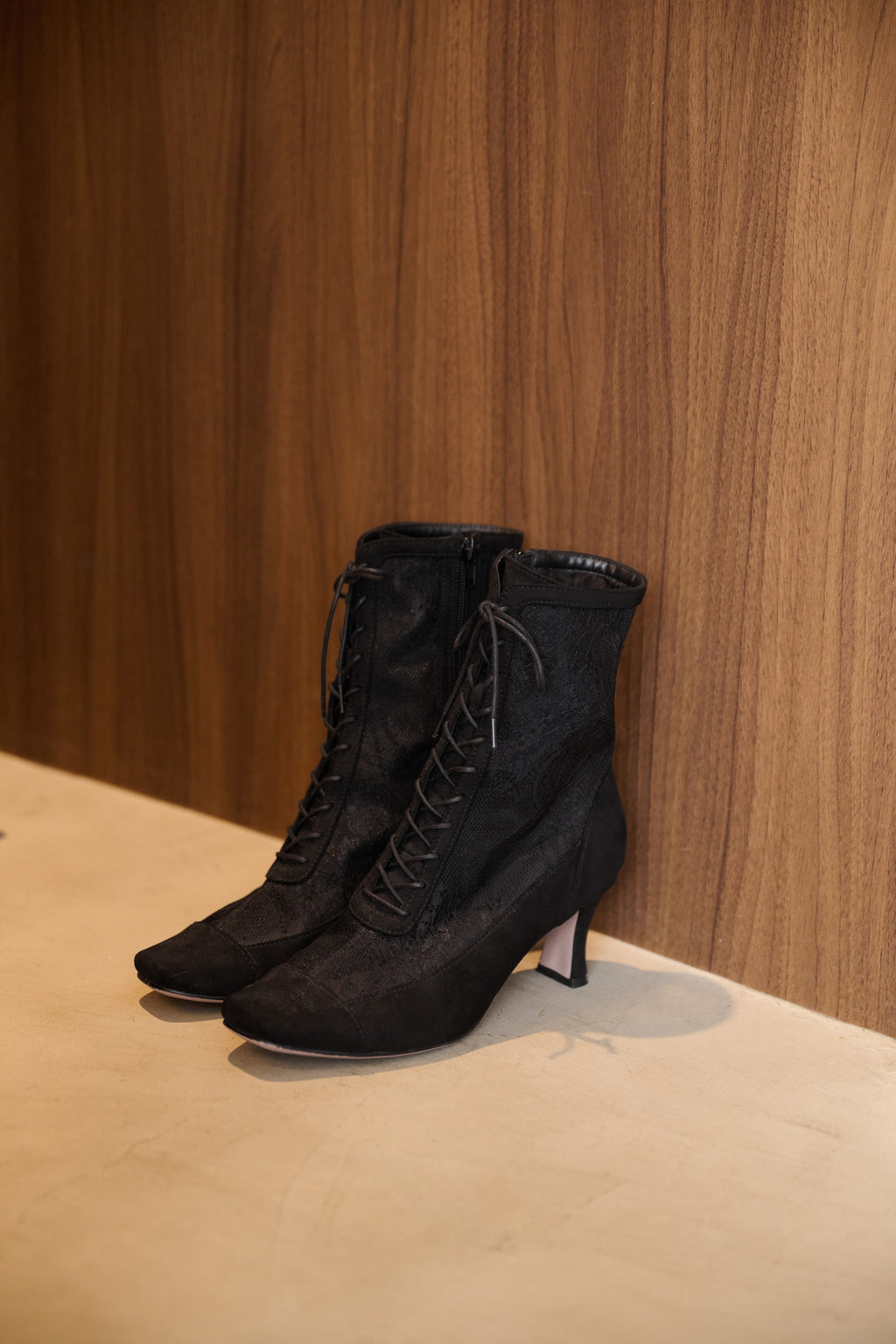 Lace Ankle Boots