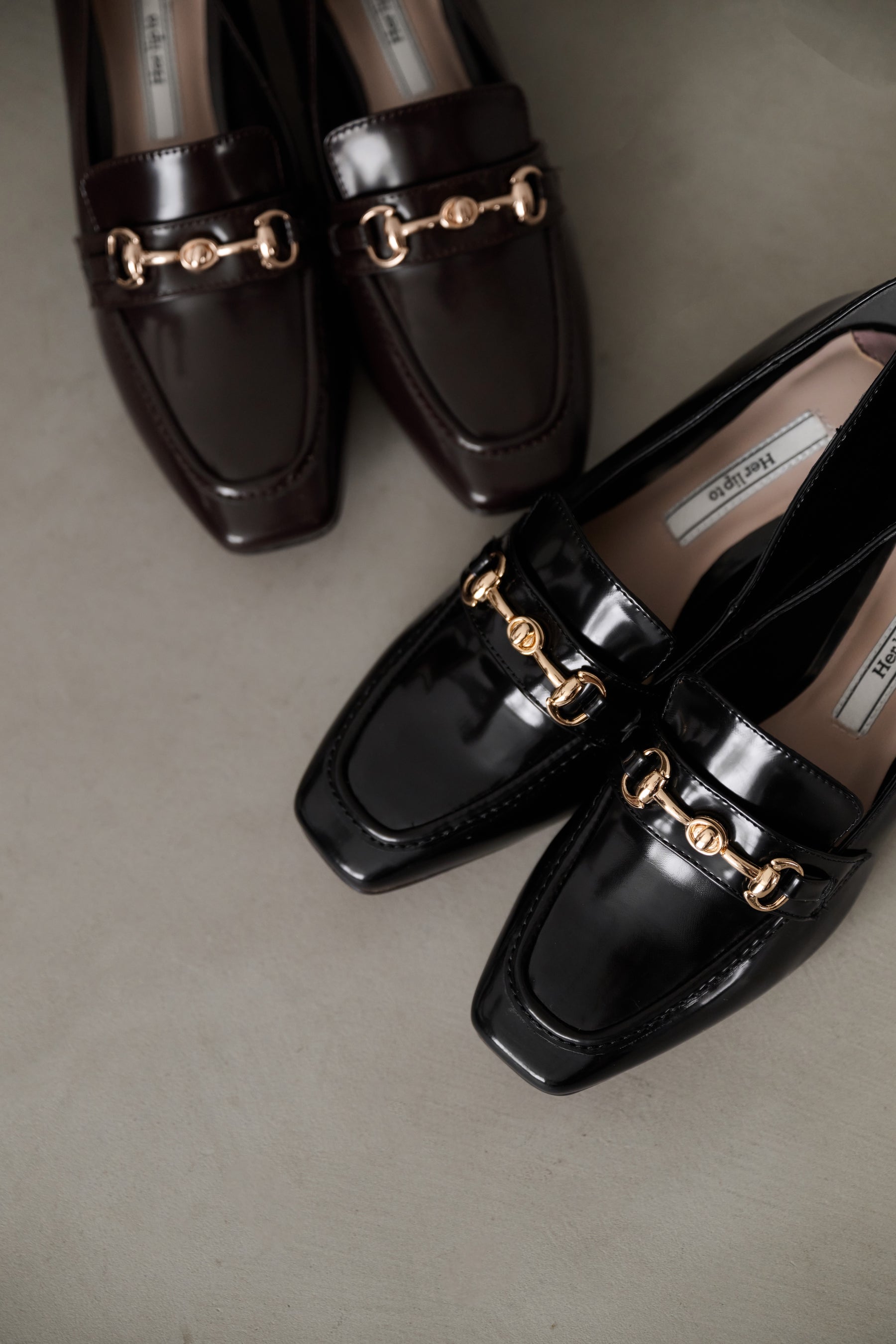 Classic Heeled Bit Loafers