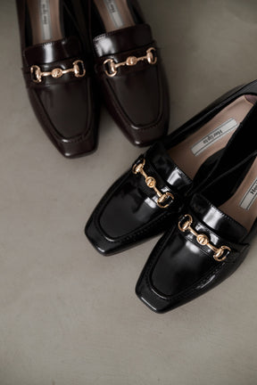 Classic Heeled Bit Loafers