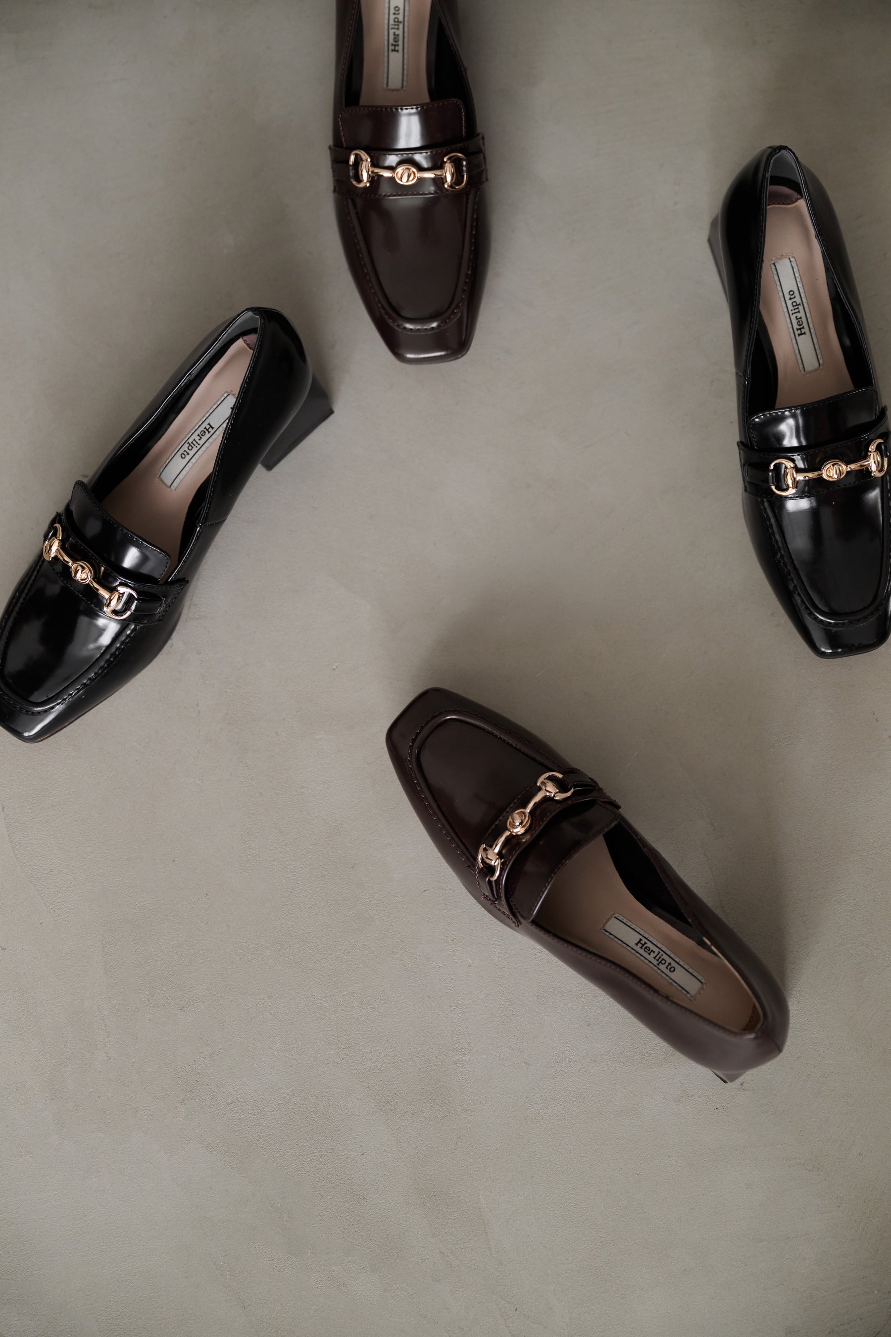 Classic Heeled Bit Loafers