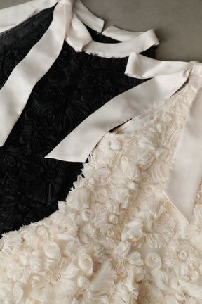 Rosette Peplum Top