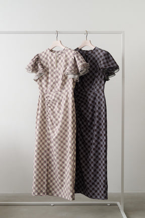 Elisa Check Dress