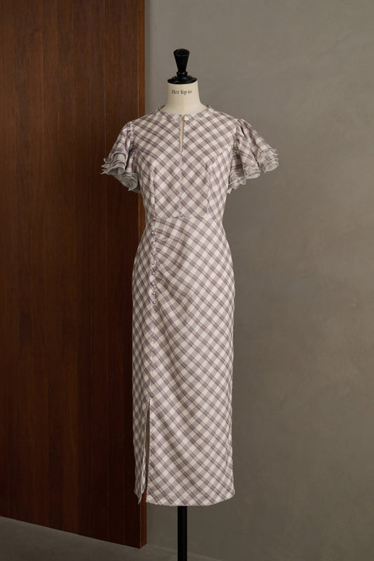 Elisa Check Dress
