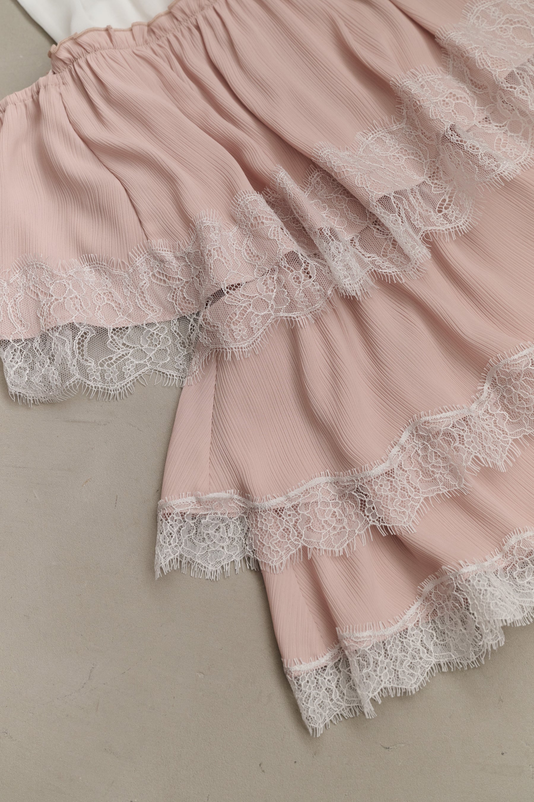 [Ships in late August] Marilou Lace Tiered Top