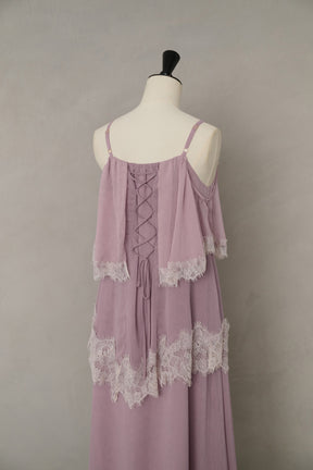 Isadora Lace Tiered Camisole Dress