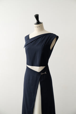 [Ships in early August] Elena Pleated Wrap Dress