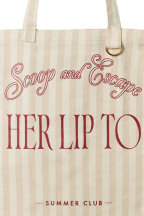 Scoop and Escape Tote