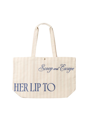 Scoop and Escape Large Tote