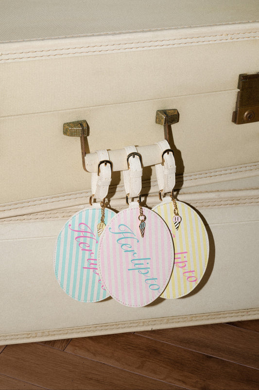 【Oval】Luggage Tag
